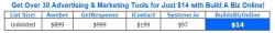 Get Over 30 Advertising & Marketing Tools for Just $14 with Build A Biz Online 728x90.jpg
