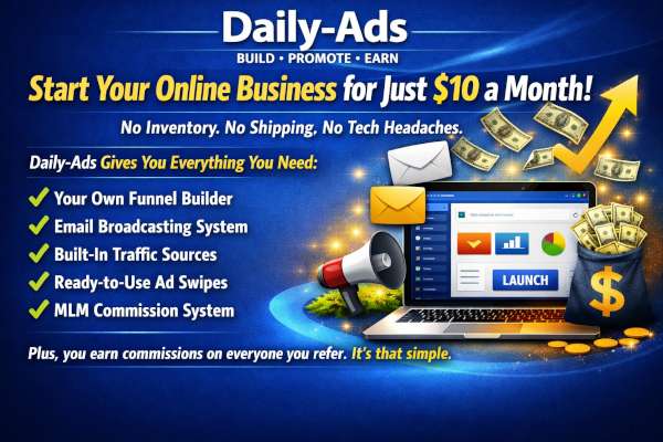 <p><strong>✓ Your own funnel builder</strong><br>
<strong>✓ Email broadcasting system</strong><br>
<strong>